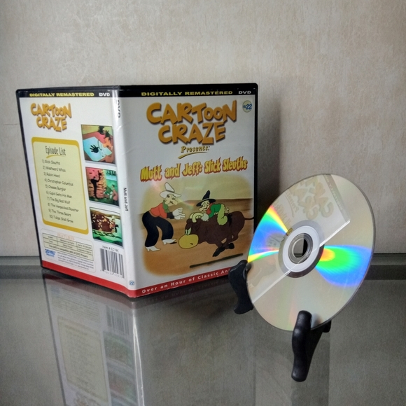 Cartoon Craze presents: Mutt & Jeff: Slick Sleuths ( vintage cartoon DVD ) - Picture 4 of 4